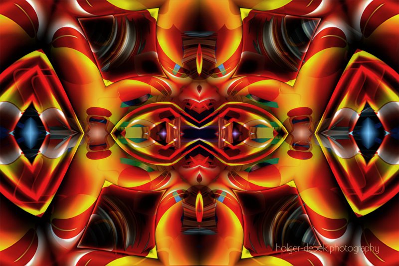 Digital Art -The eyes of moctezuma