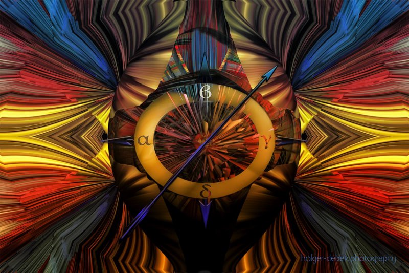 Digital Art - The inner compass