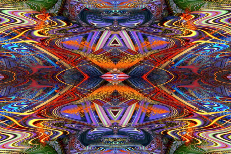 Digital Art - Artificial kaleidoscope
