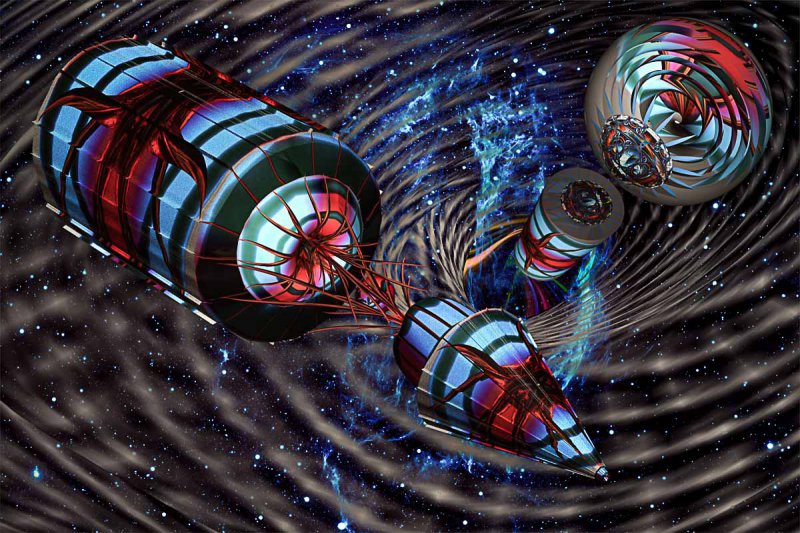 Digital Art - Break through with a gravitation sizer