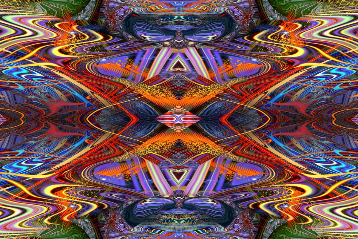 Digital Art - Artificial kaleidoscope