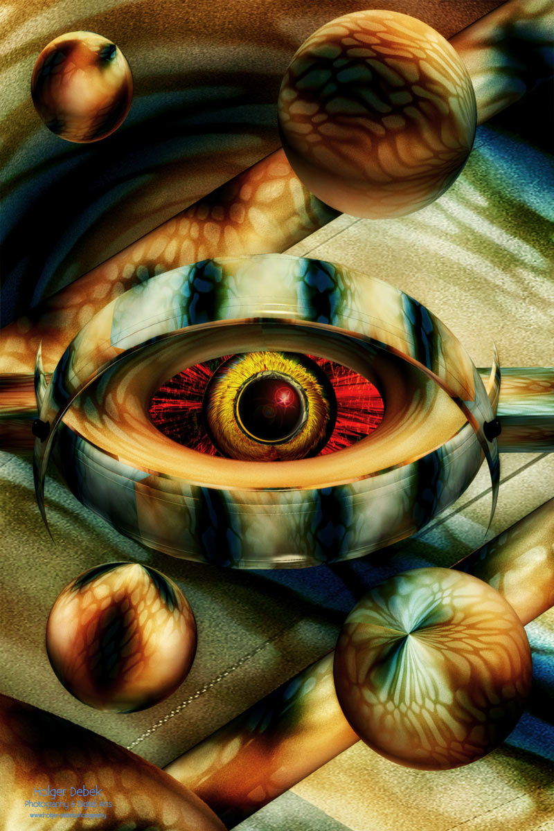 Digital Art - Cosmic eye