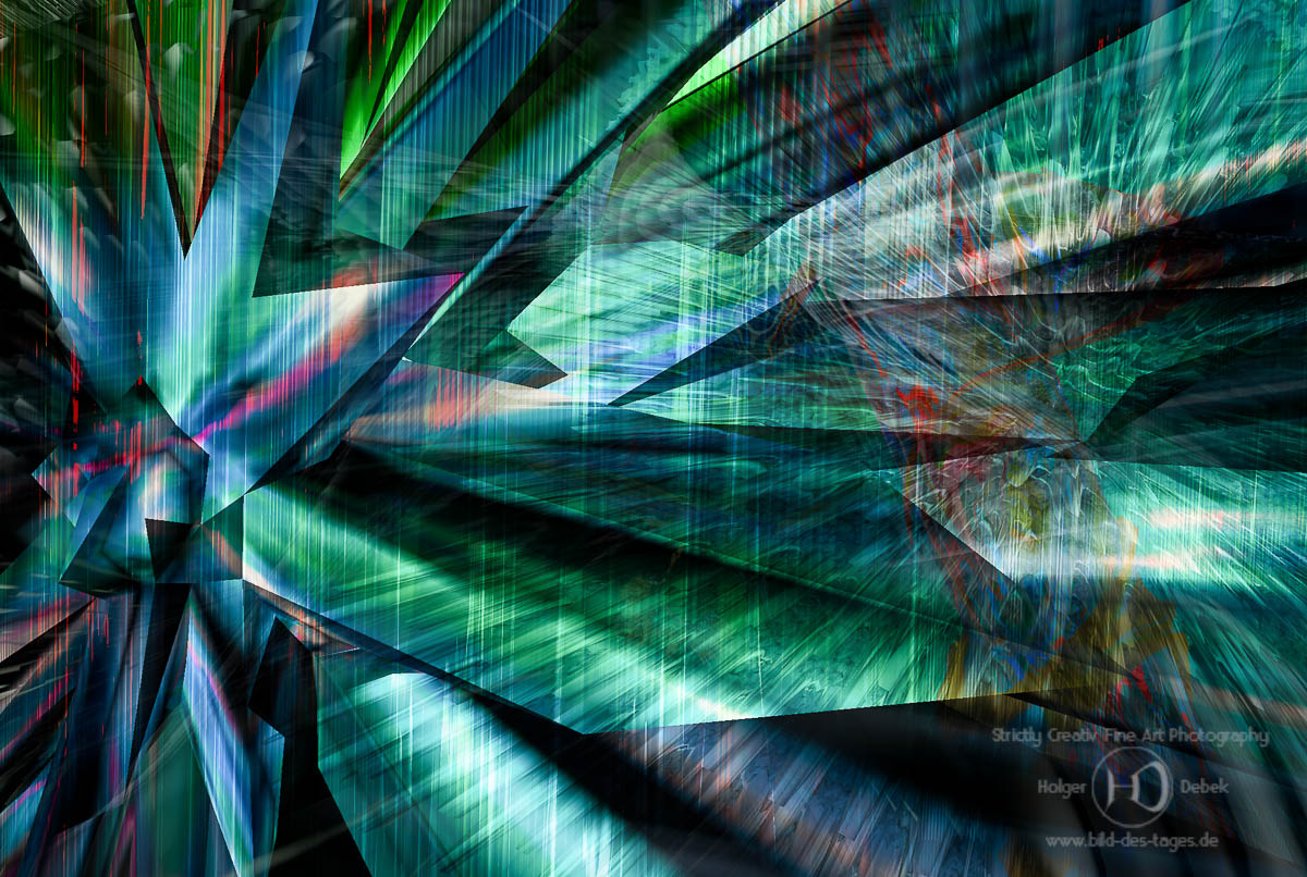 Digital Art - rays