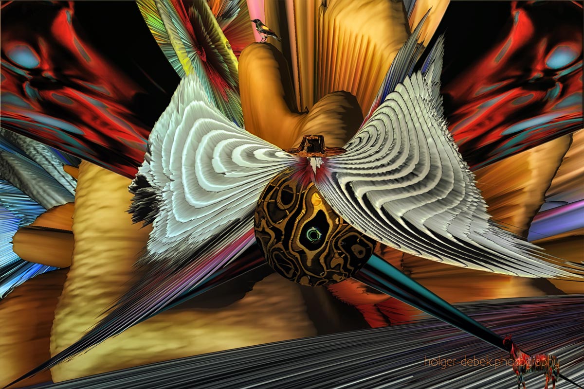 Digital Art - The journey to consciousness needs no suitcase